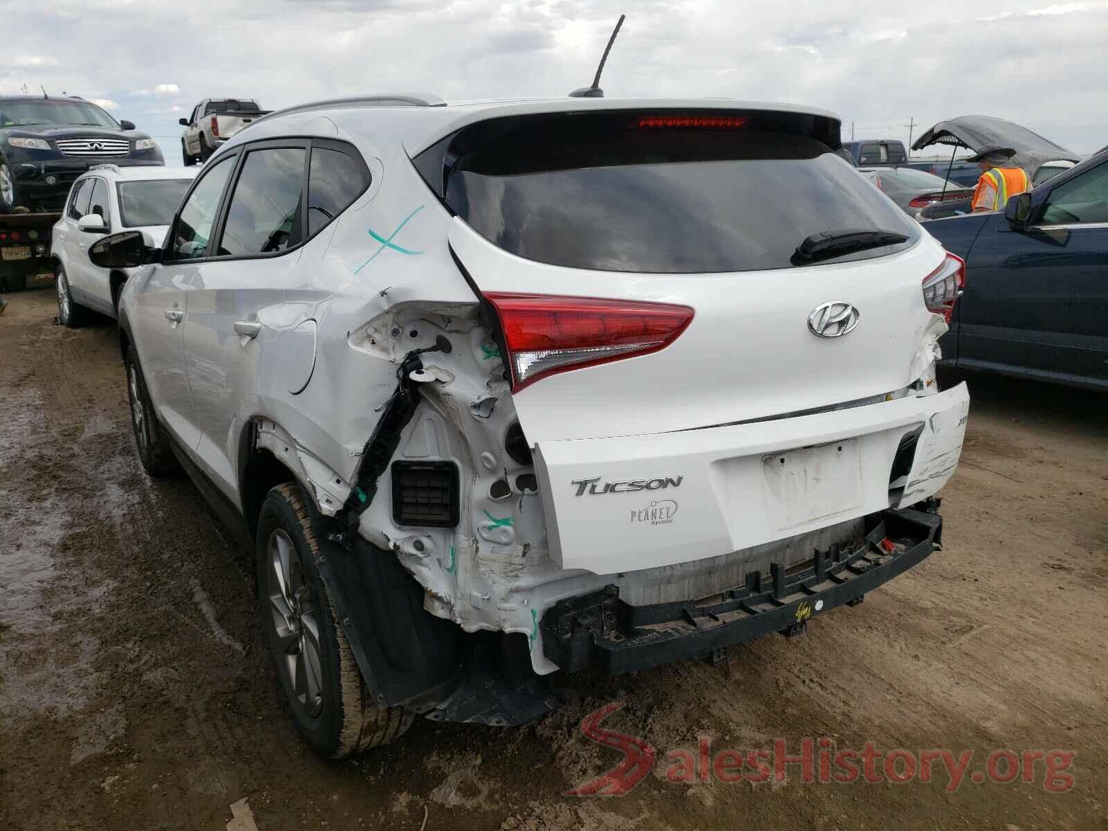 KM8J3CA45GU037879 2016 HYUNDAI TUCSON