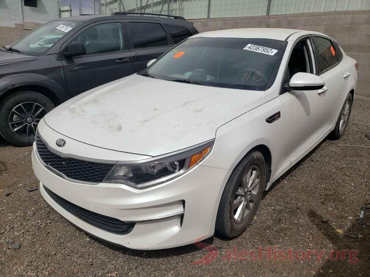 KNAGT4L33G5086210 2016 KIA OPTIMA