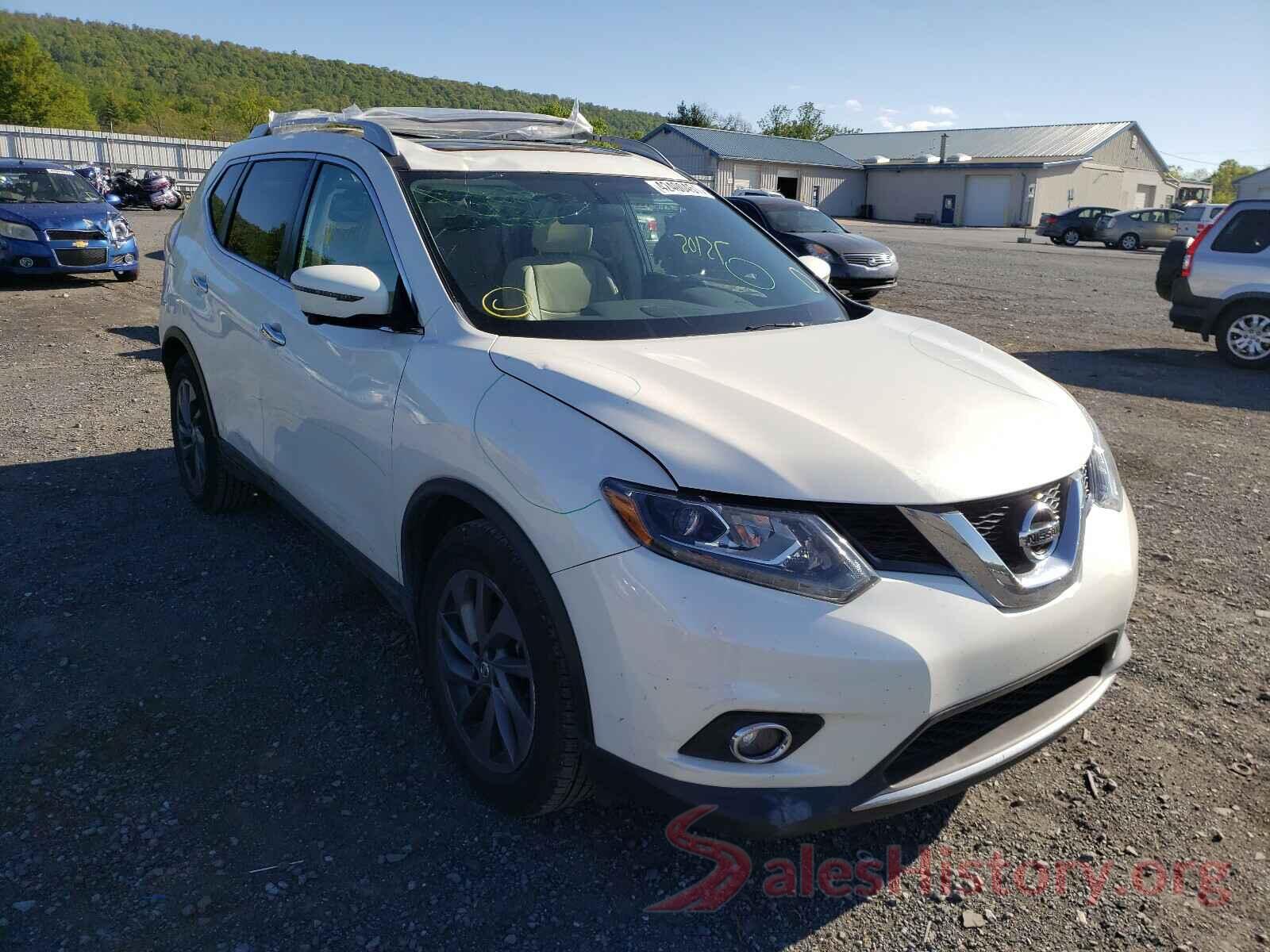 5N1AT2MT6GC913376 2016 NISSAN ROGUE