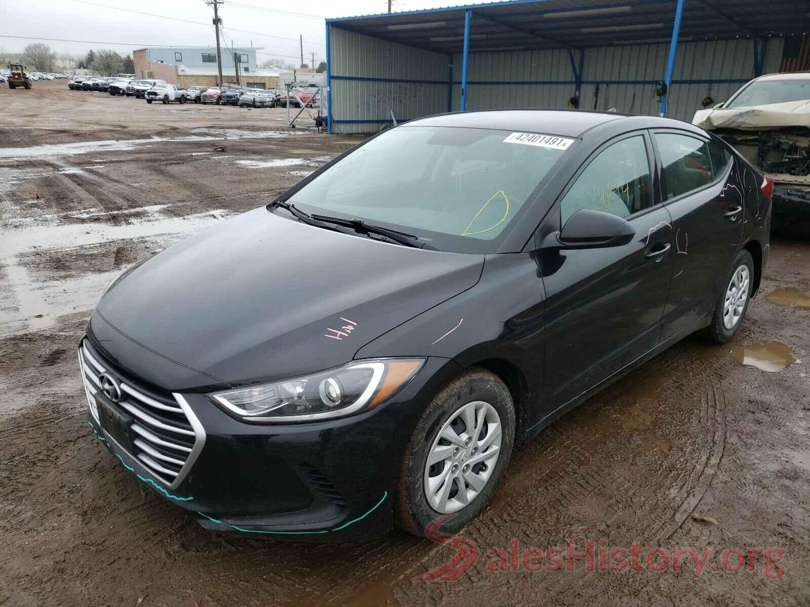 5NPD74LF1JH383469 2018 HYUNDAI ELANTRA