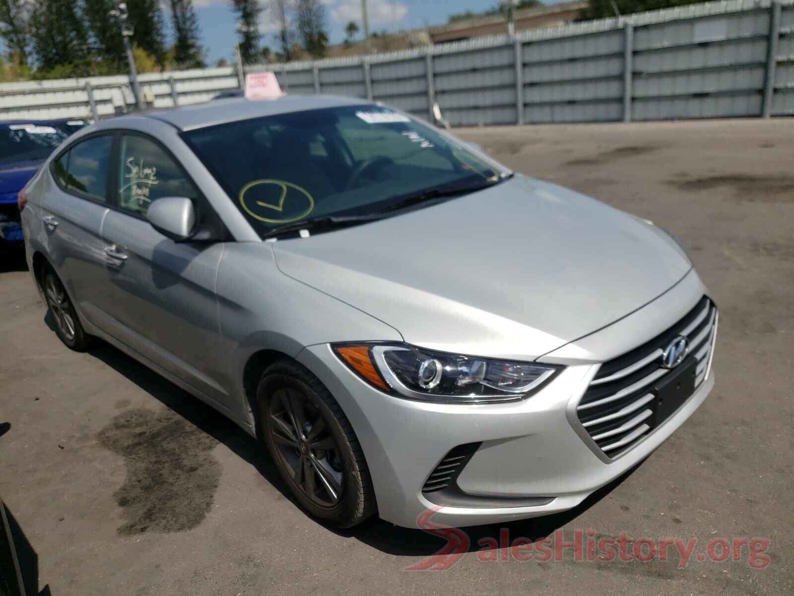 5NPD84LF5JH308013 2018 HYUNDAI ELANTRA