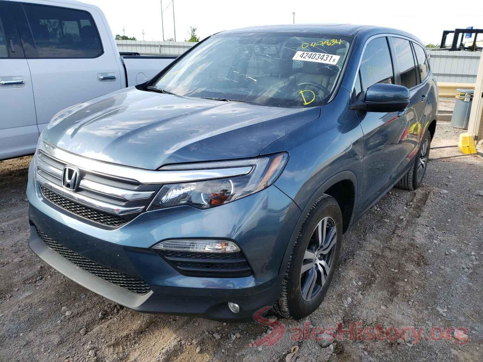 5FNYF5H52HB047834 2017 HONDA PILOT