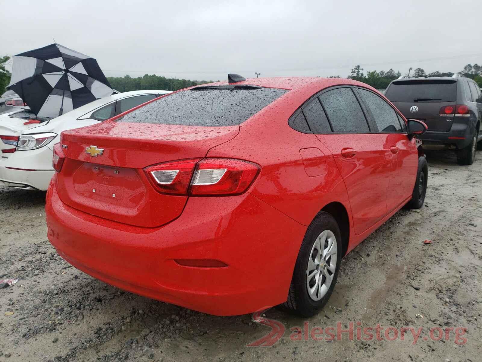 1G1BJ5SM3K7104472 2019 CHEVROLET CRUZE