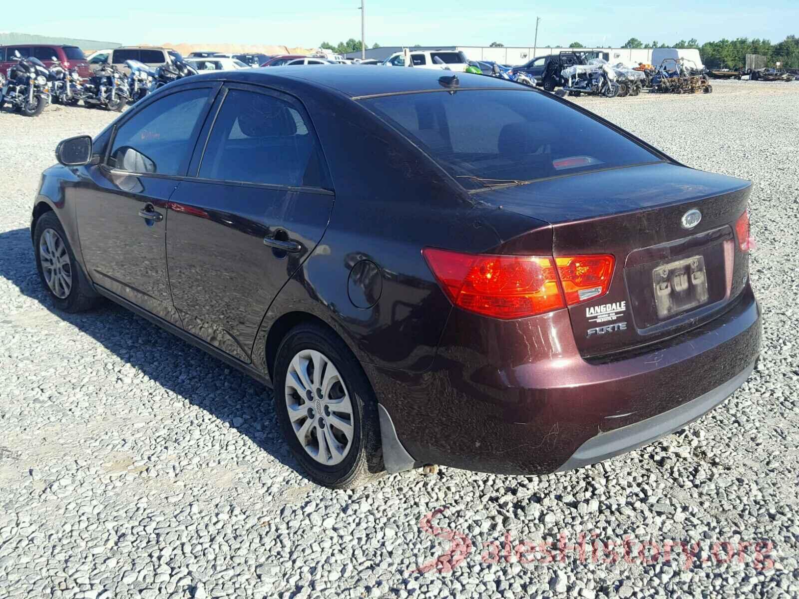 KNAFU4A24B5442918 2011 KIA FORTE