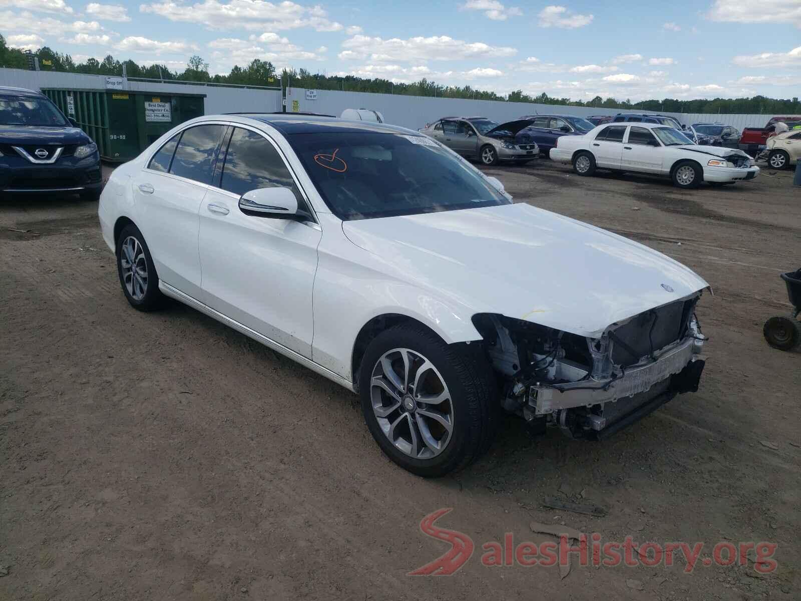 55SWF4KBXHU180694 2017 MERCEDES-BENZ C CLASS