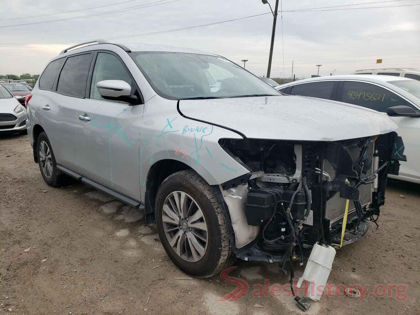 5N1DR2MM2JC615807 2018 NISSAN PATHFINDER