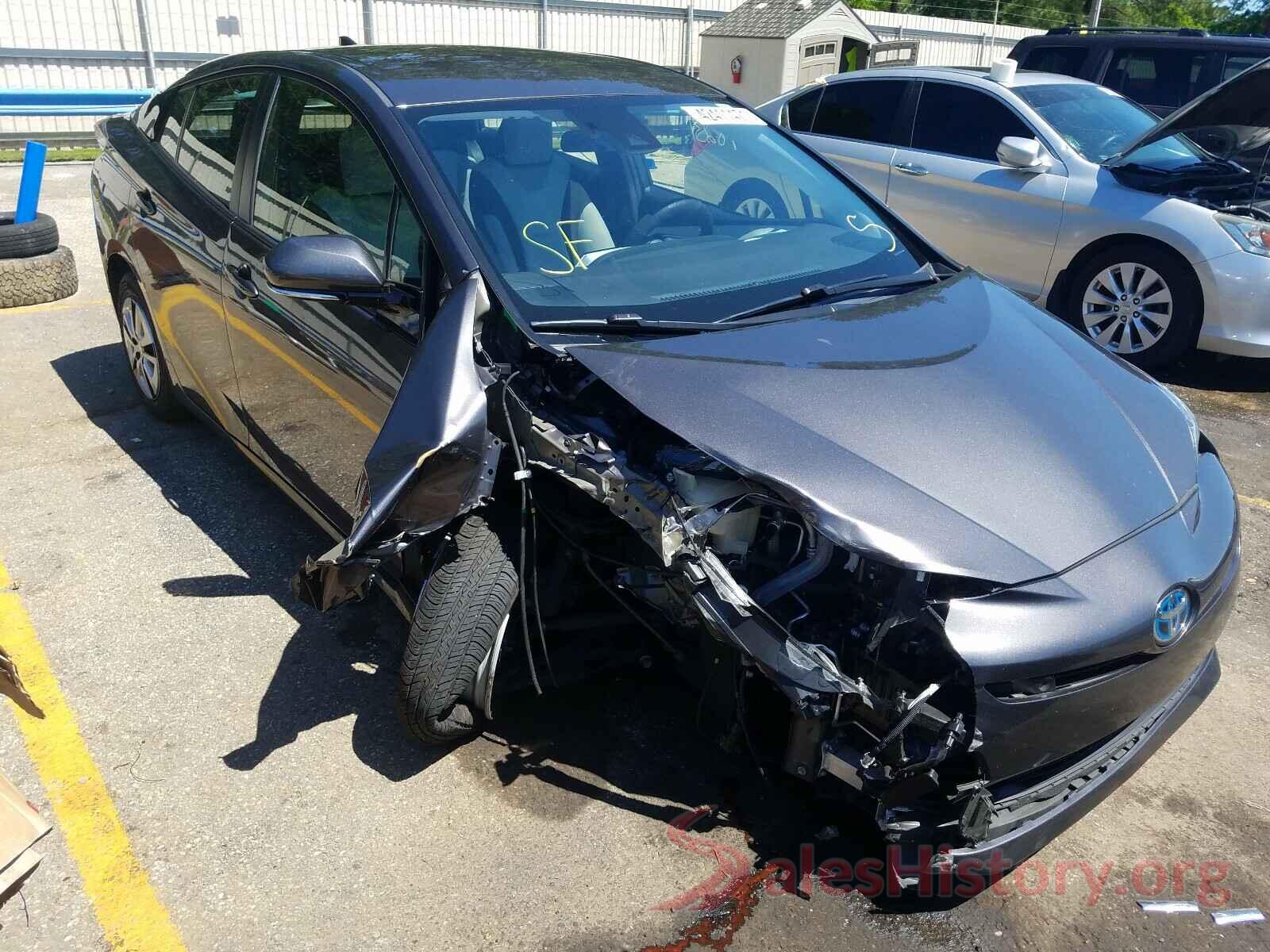 JTDKARFU2H3542702 2017 TOYOTA PRIUS