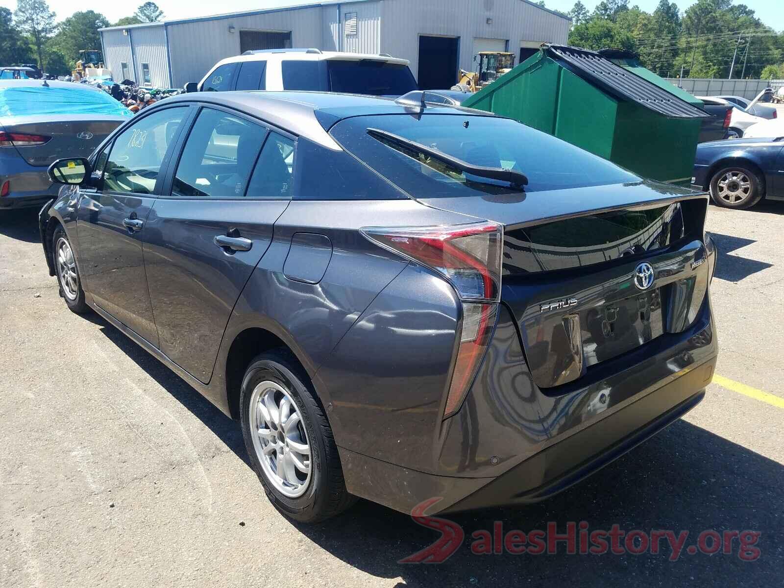 JTDKARFU2H3542702 2017 TOYOTA PRIUS