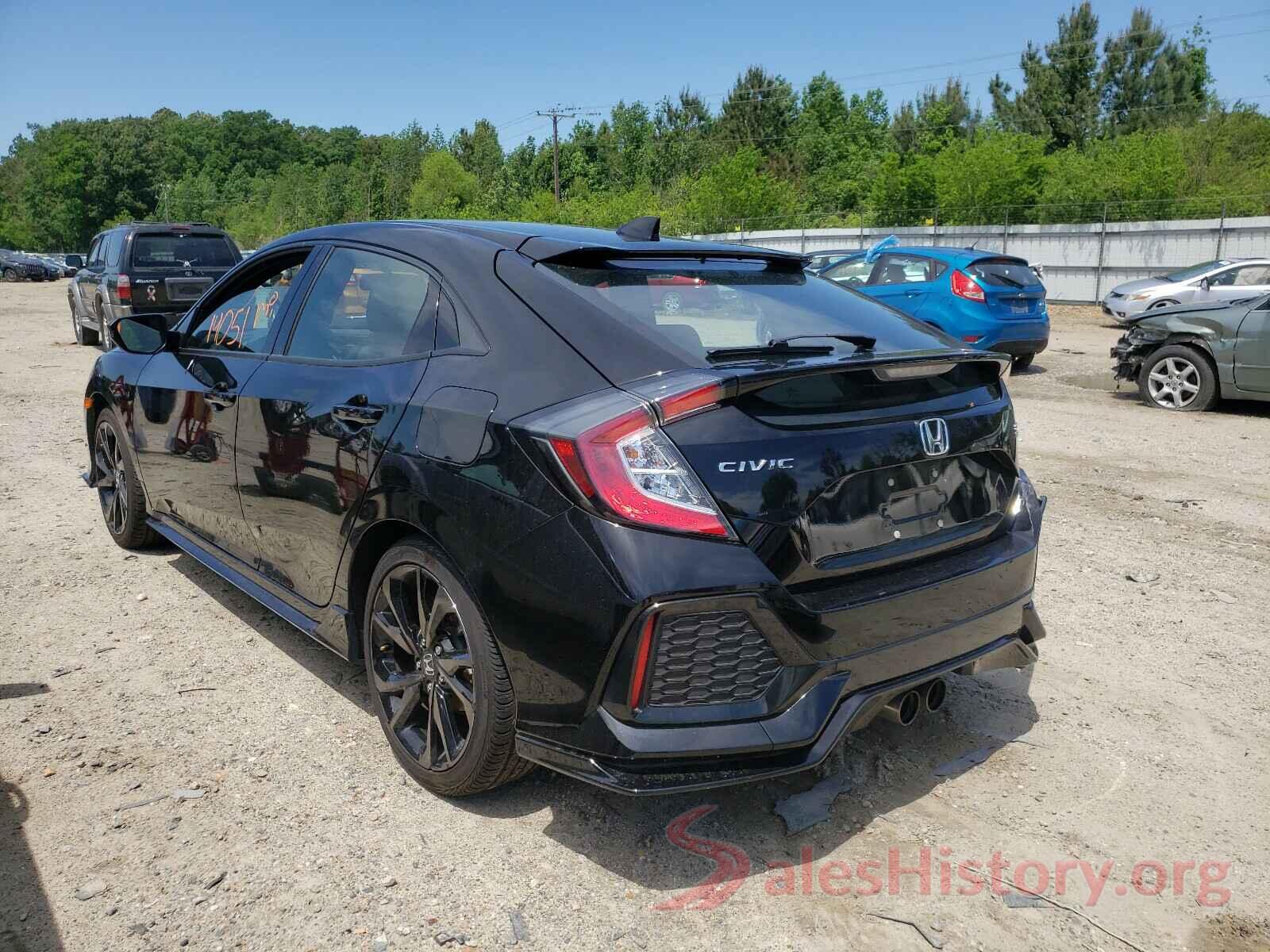 SHHFK7H96JU233222 2018 HONDA CIVIC