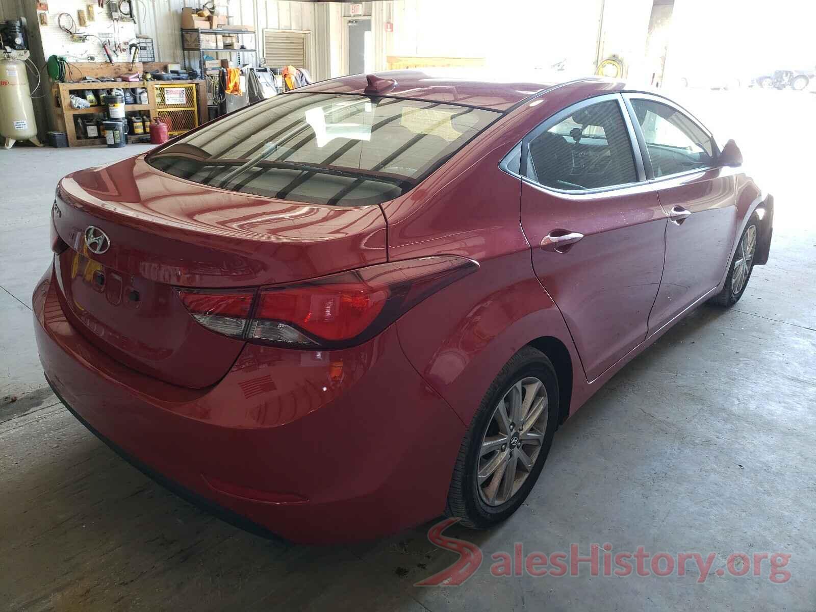 KMHDH4AE5GU518163 2016 HYUNDAI ELANTRA