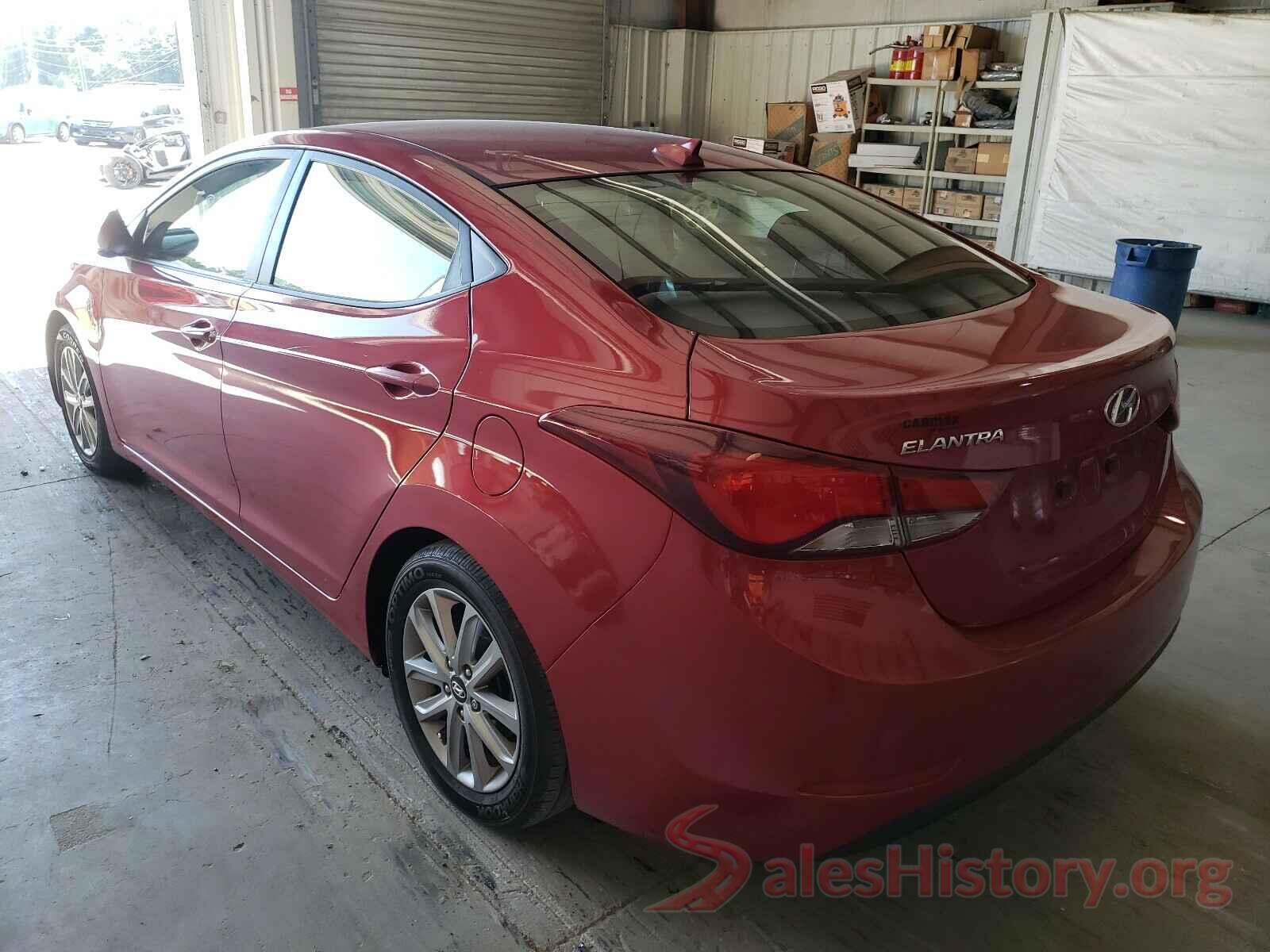 KMHDH4AE5GU518163 2016 HYUNDAI ELANTRA