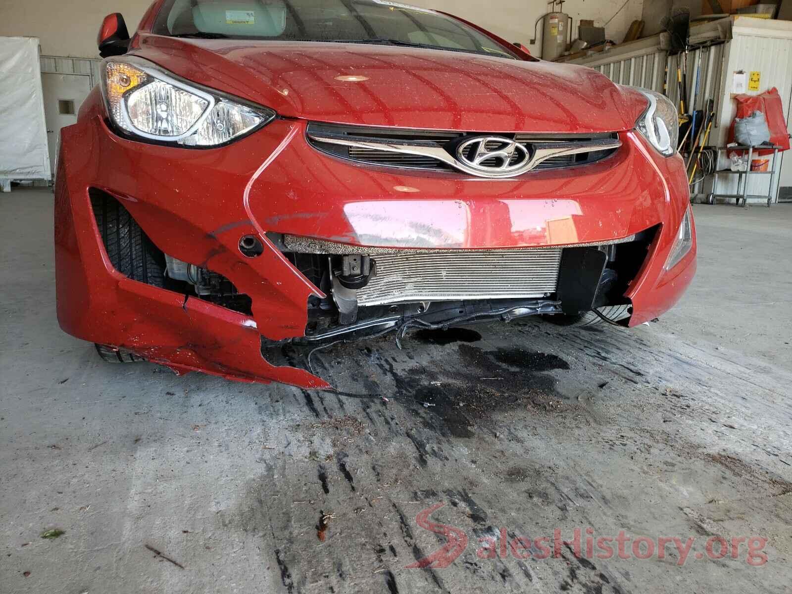 KMHDH4AE5GU518163 2016 HYUNDAI ELANTRA