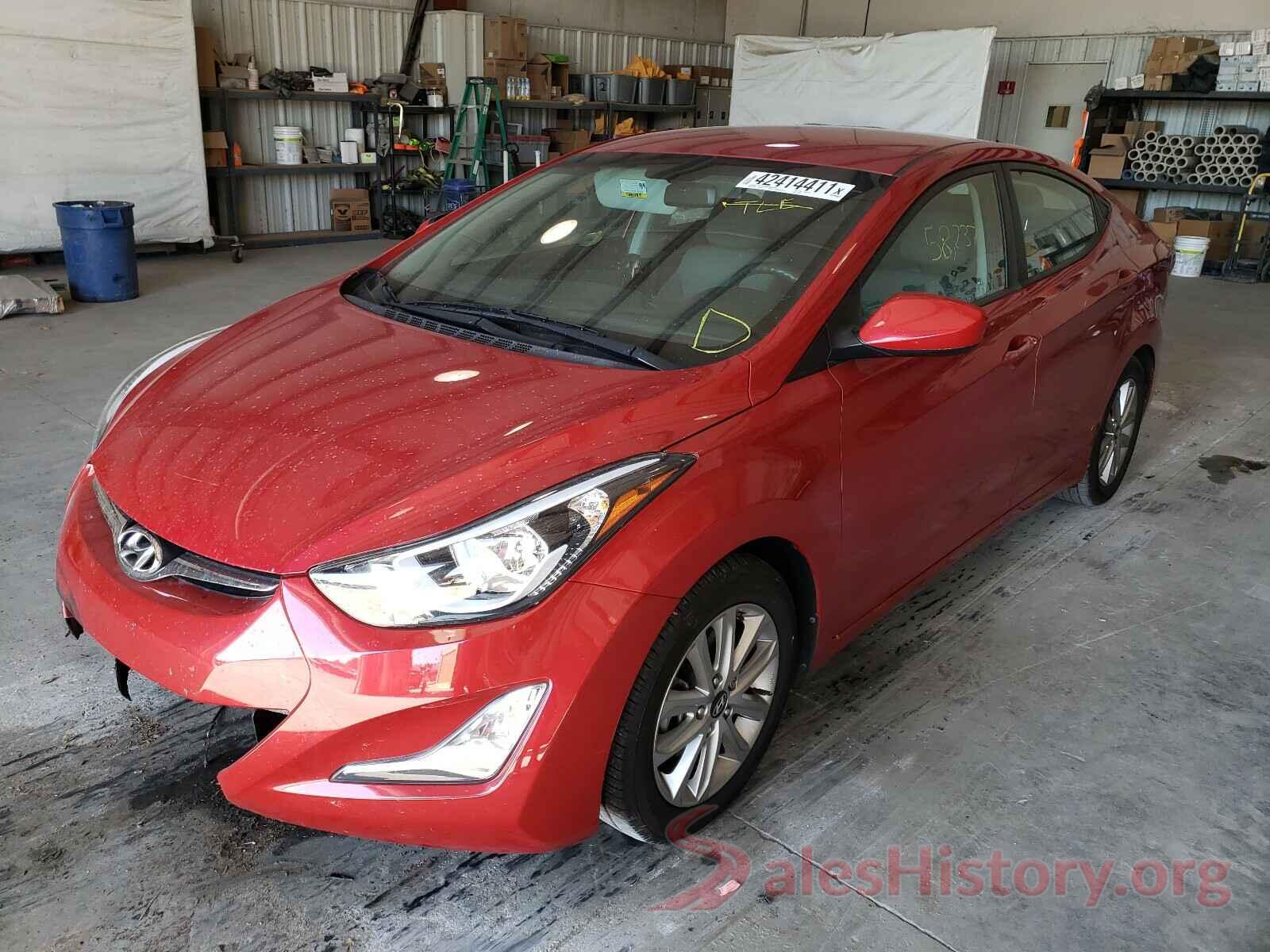 KMHDH4AE5GU518163 2016 HYUNDAI ELANTRA