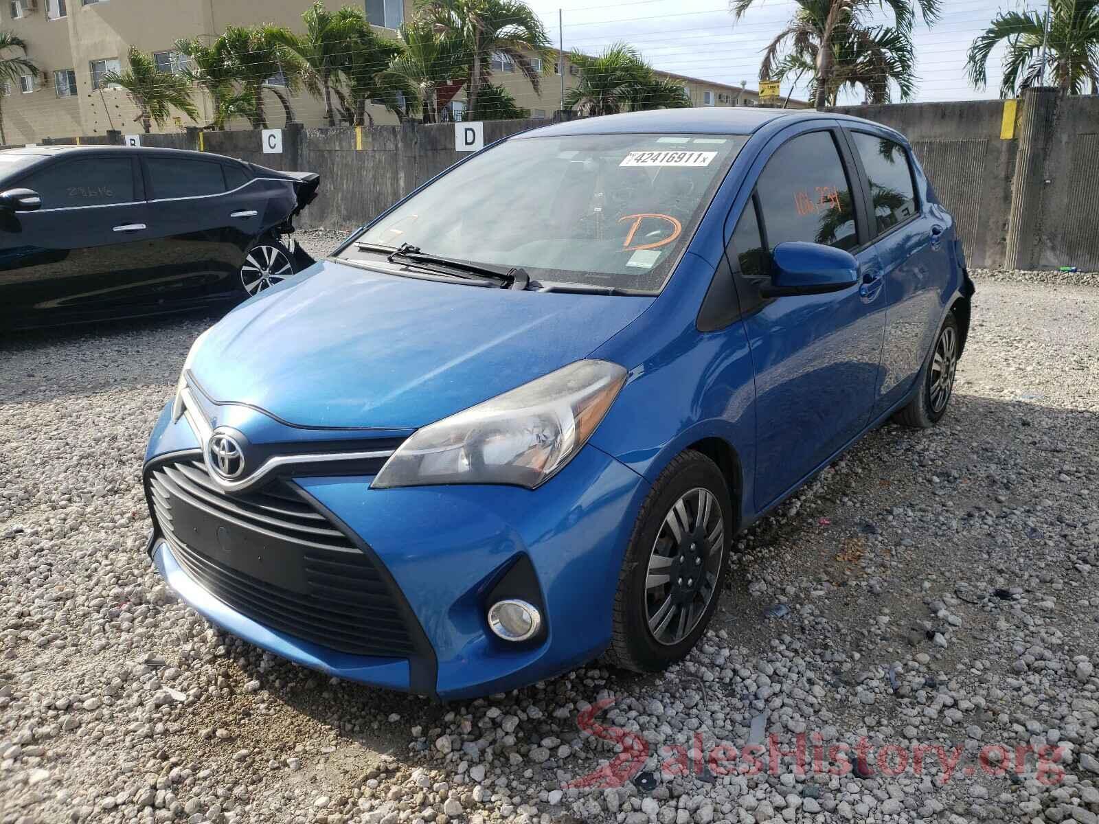 VNKKTUD37GA064205 2016 TOYOTA YARIS