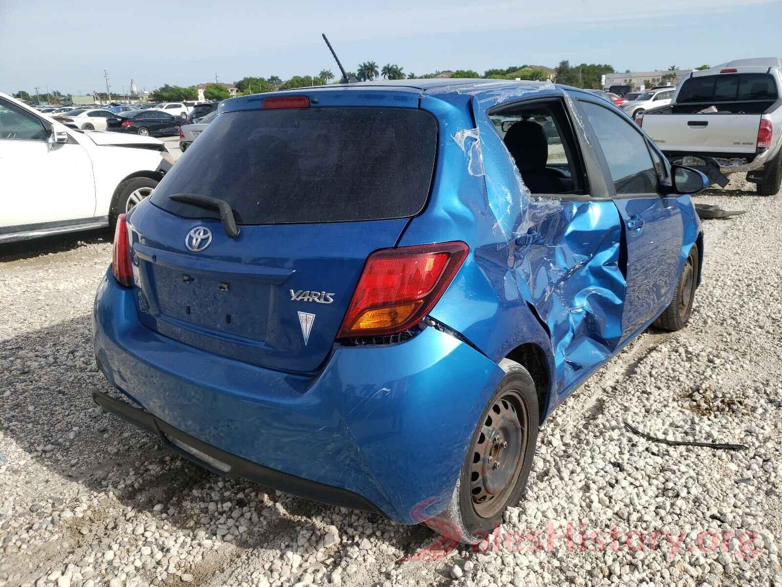 VNKKTUD37GA064205 2016 TOYOTA YARIS