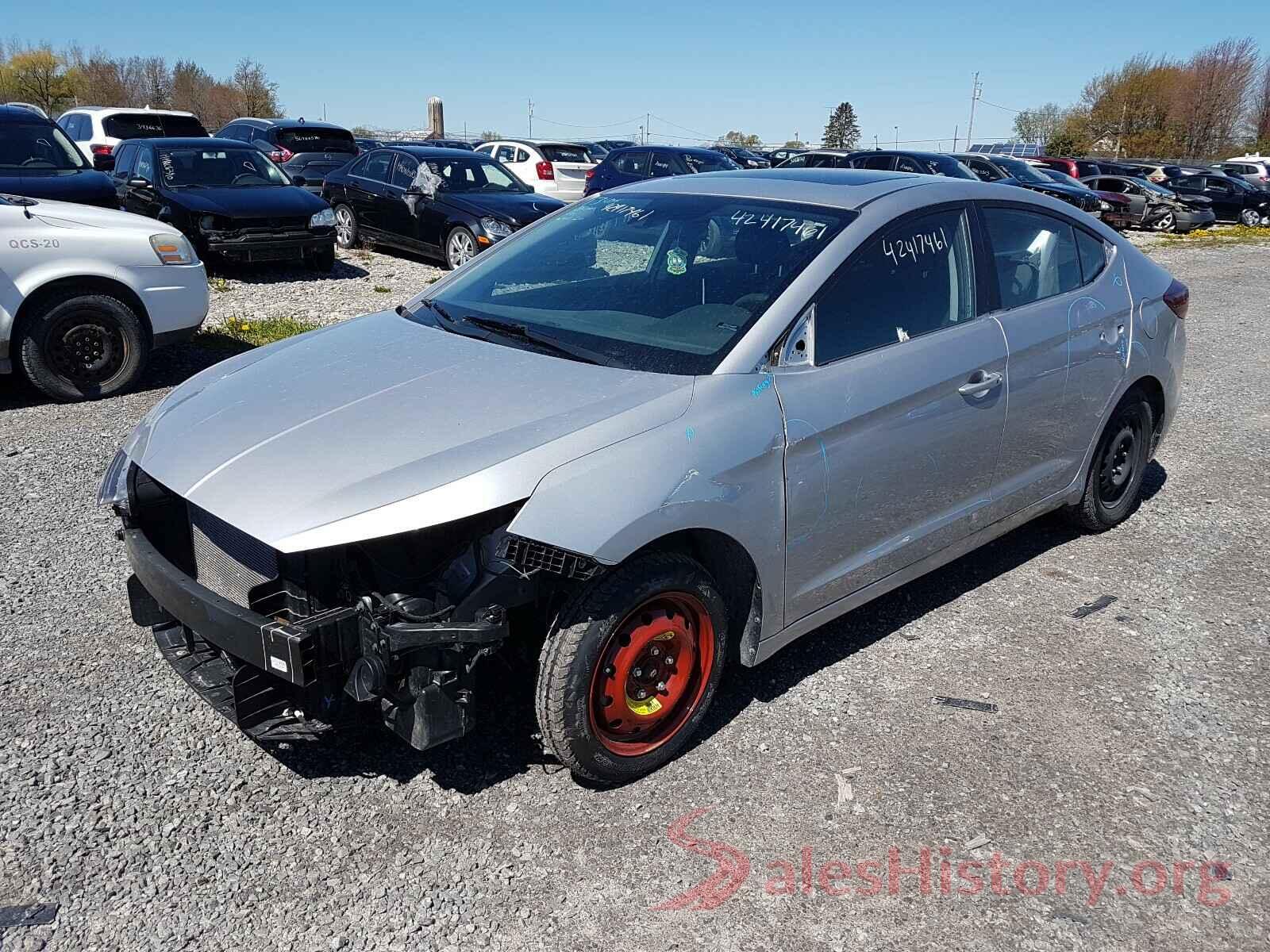 KMHD84LFXLU931017 2020 HYUNDAI ELANTRA