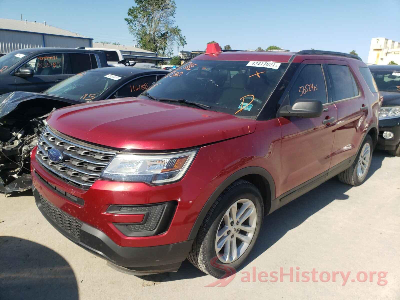 1FM5K7B89HGC31926 2017 FORD EXPLORER