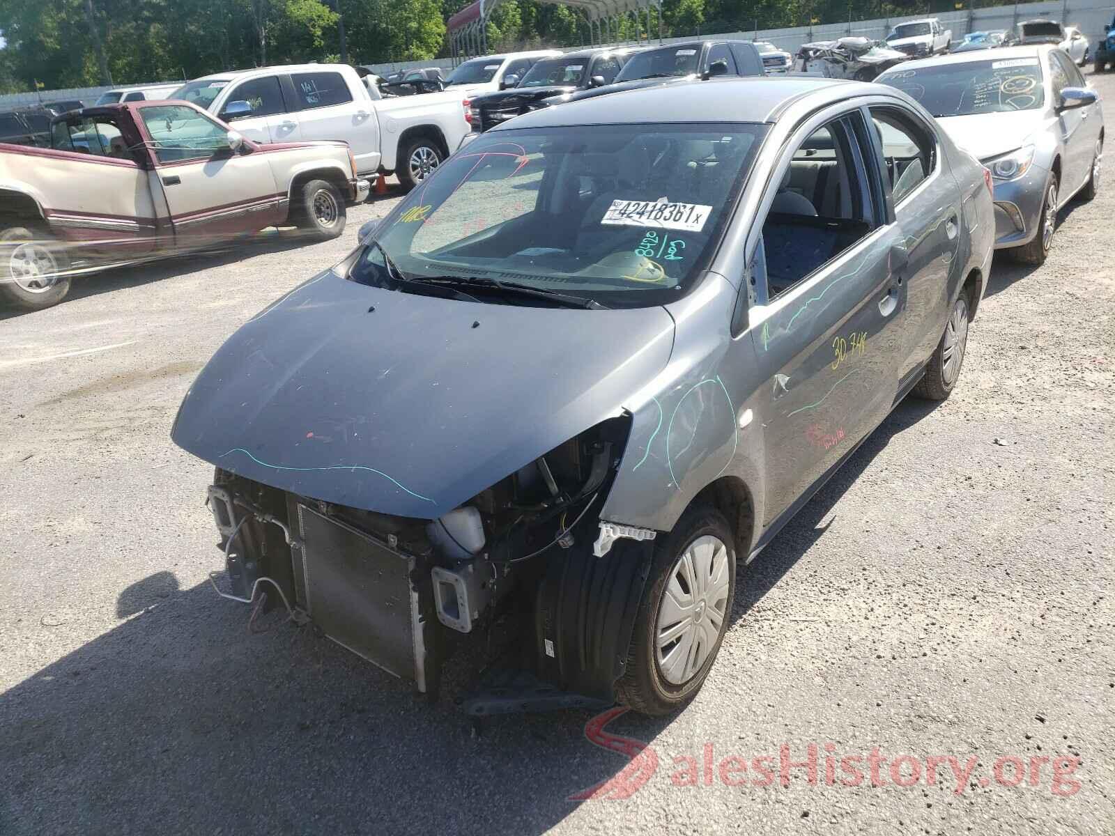 ML32F3FJ3LHF04806 2020 MITSUBISHI MIRAGE