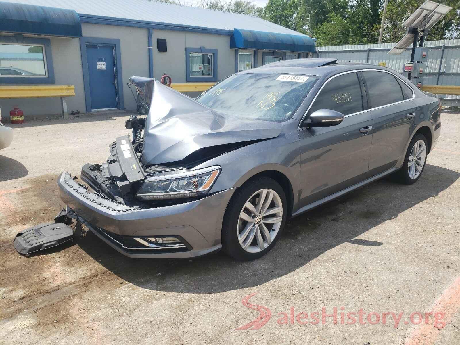 1VWBA7A31JC020066 2018 VOLKSWAGEN PASSAT