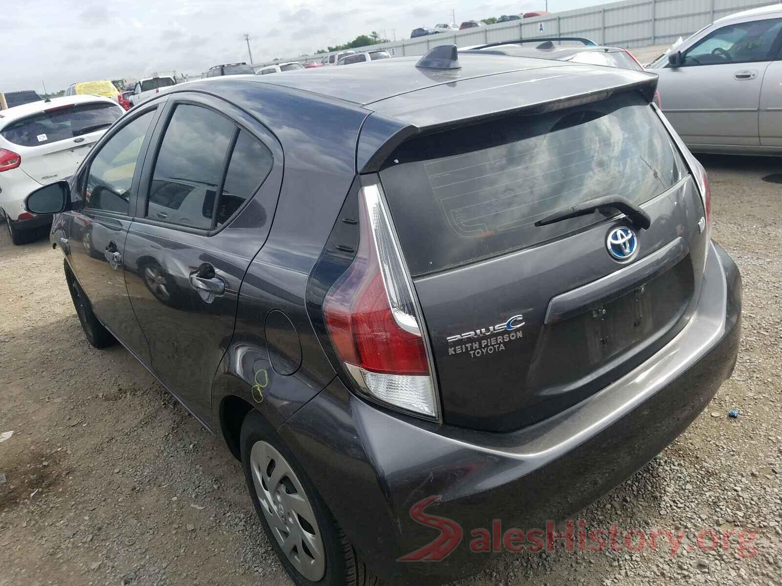 JTDKDTB34G1118577 2016 TOYOTA PRIUS