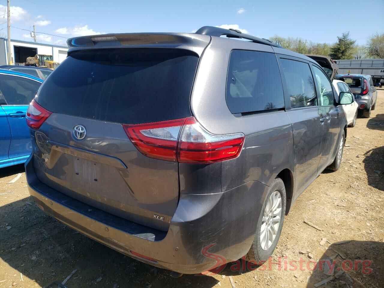 5TDYK3DC6GS717982 2016 TOYOTA SIENNA