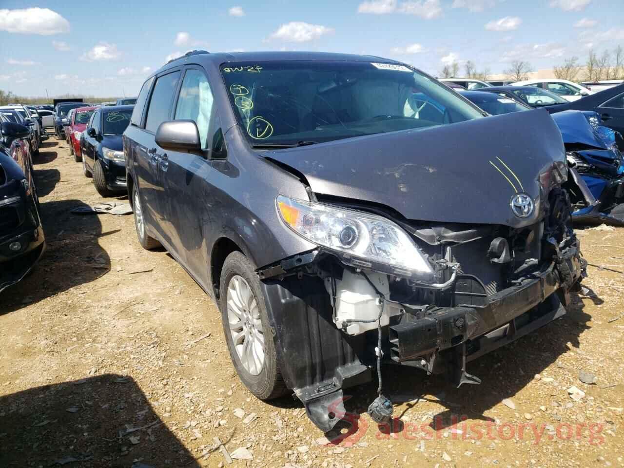 5TDYK3DC6GS717982 2016 TOYOTA SIENNA