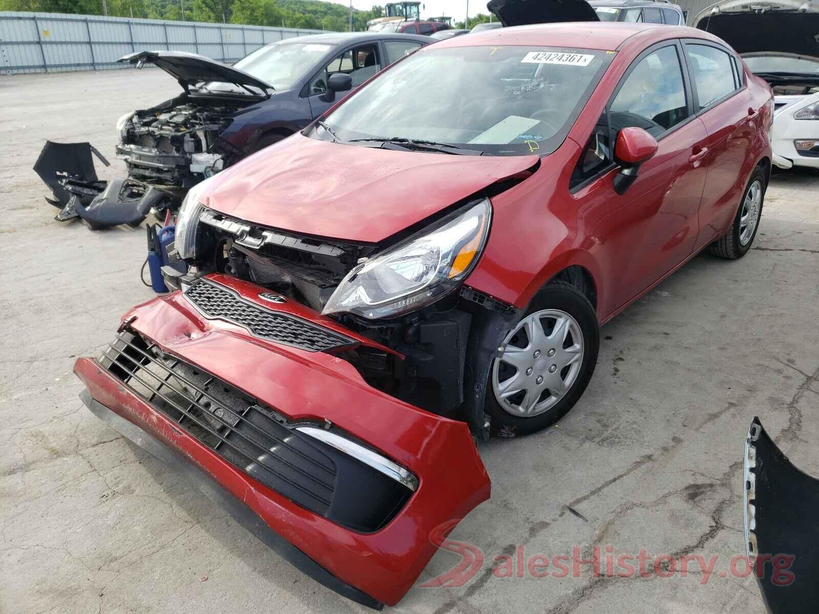 KNADM4A34H6099918 2017 KIA RIO