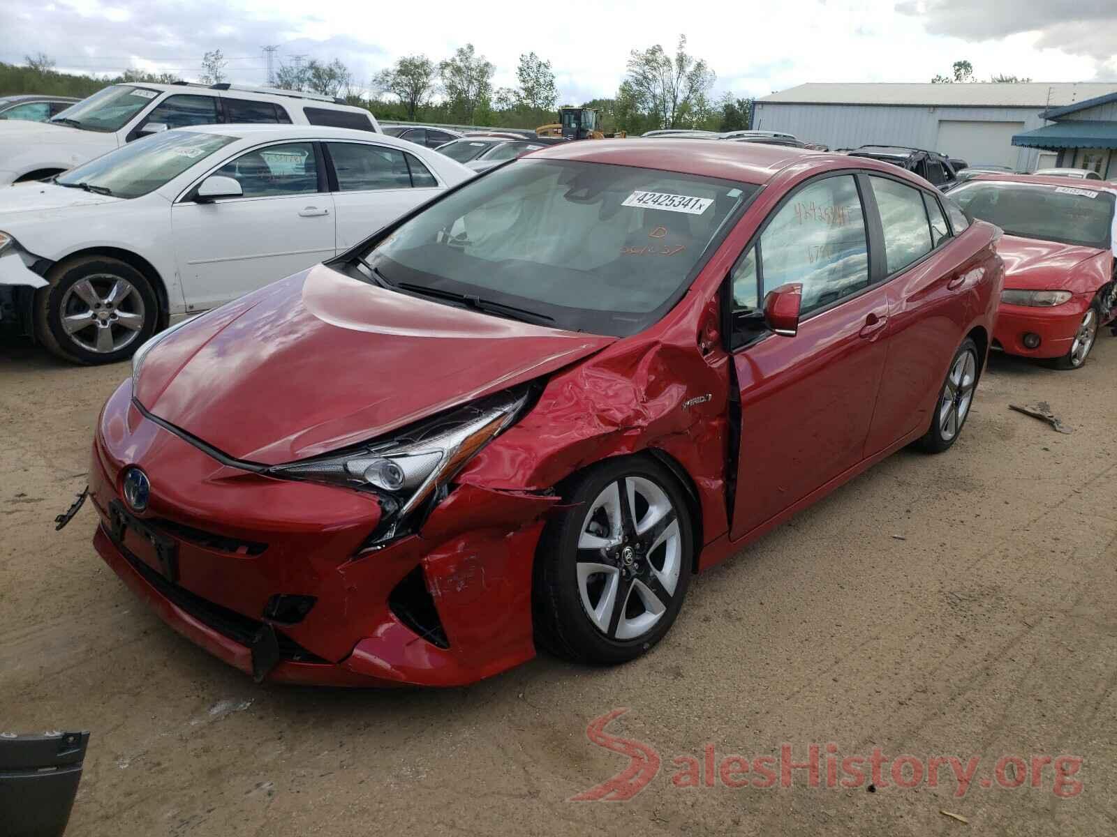 JTDKARFU1J3061037 2018 TOYOTA PRIUS