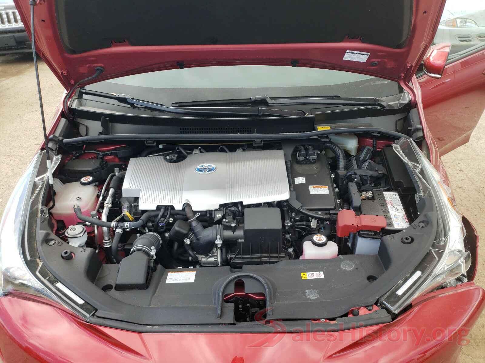 JTDKARFU1J3061037 2018 TOYOTA PRIUS