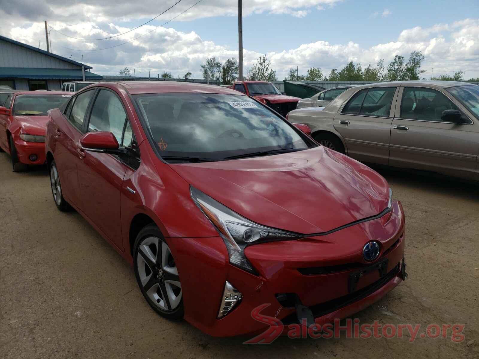 JTDKARFU1J3061037 2018 TOYOTA PRIUS