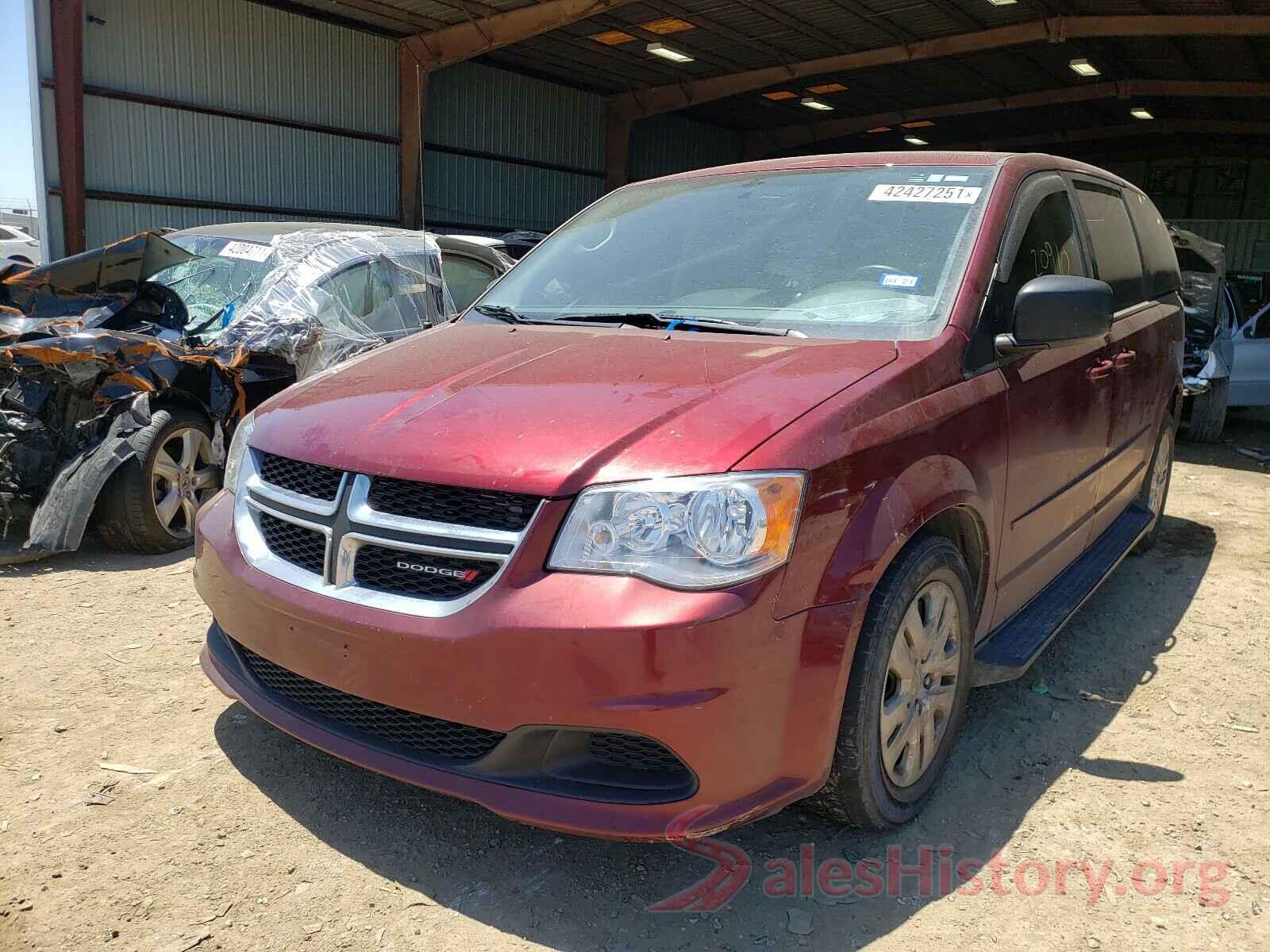 2C4RDGBGXHR615560 2017 DODGE GRAND CARA