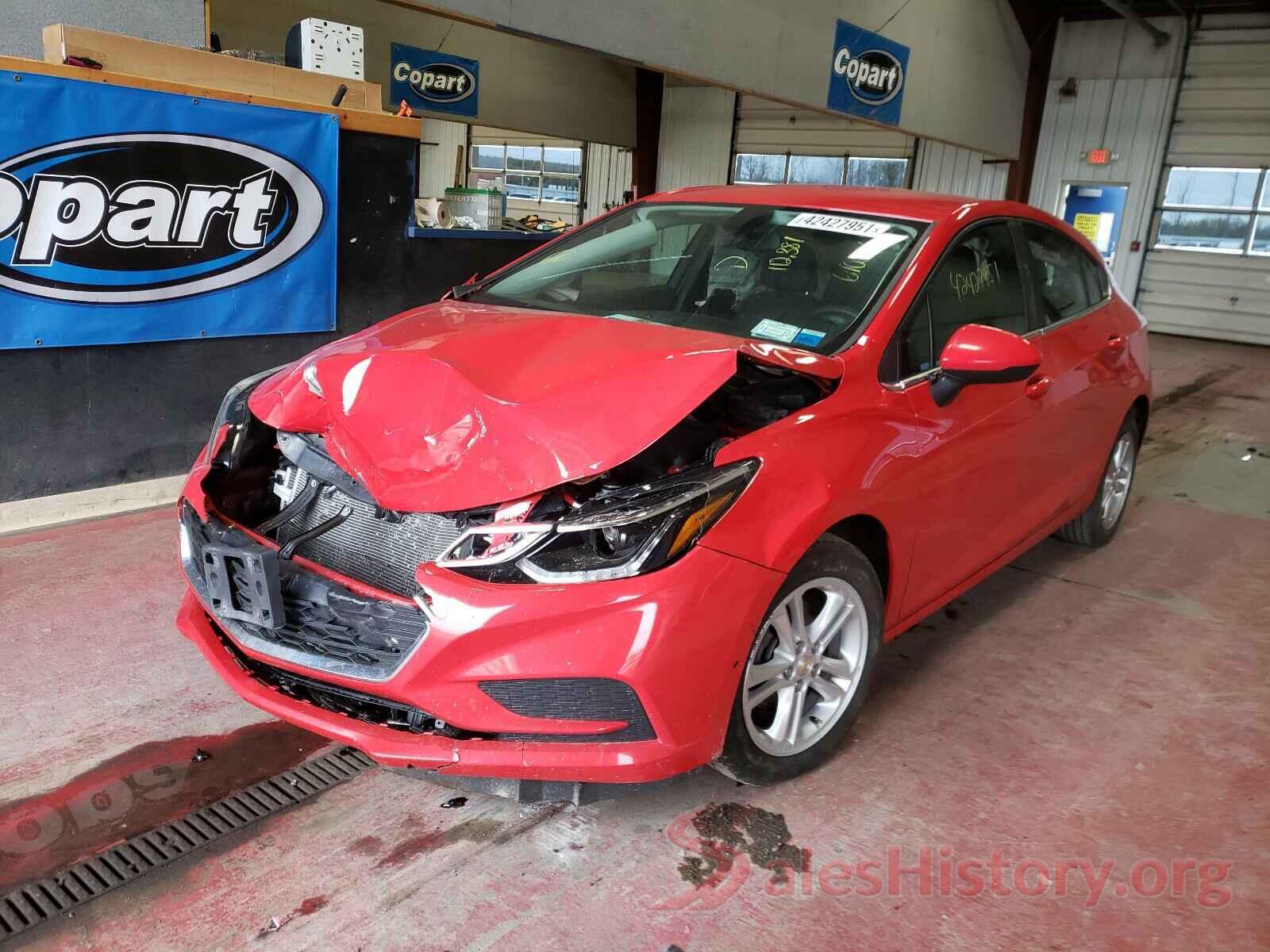 3G1BE6SM2JS610336 2018 CHEVROLET CRUZE