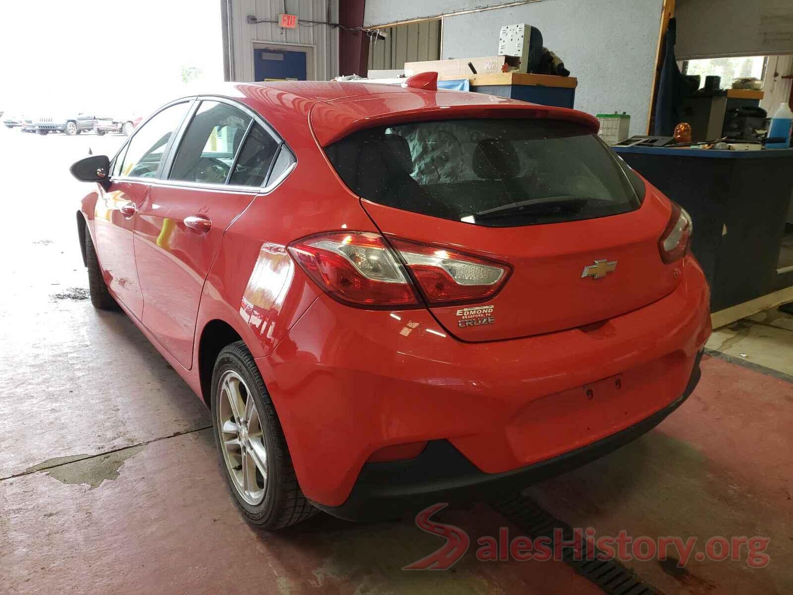 3G1BE6SM2JS610336 2018 CHEVROLET CRUZE