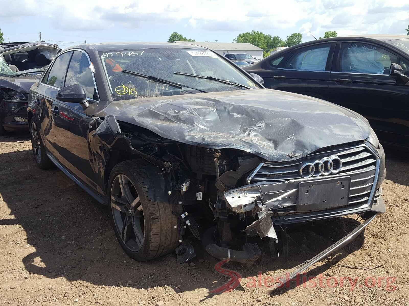 WAUPNAF43JA204154 2018 AUDI A4