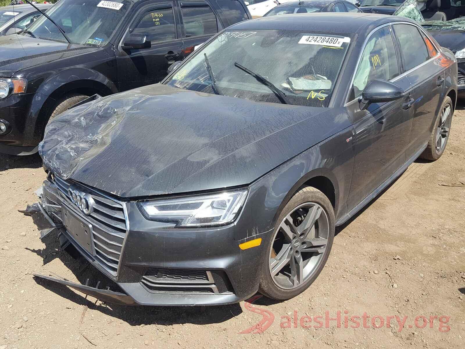 WAUPNAF43JA204154 2018 AUDI A4