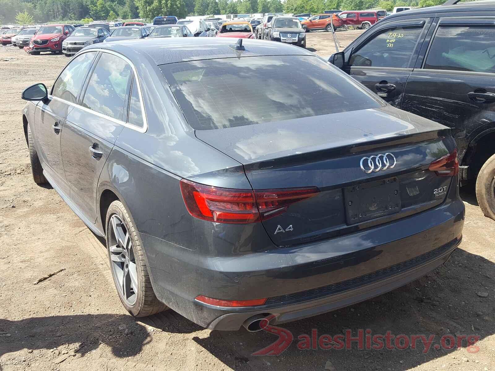 WAUPNAF43JA204154 2018 AUDI A4