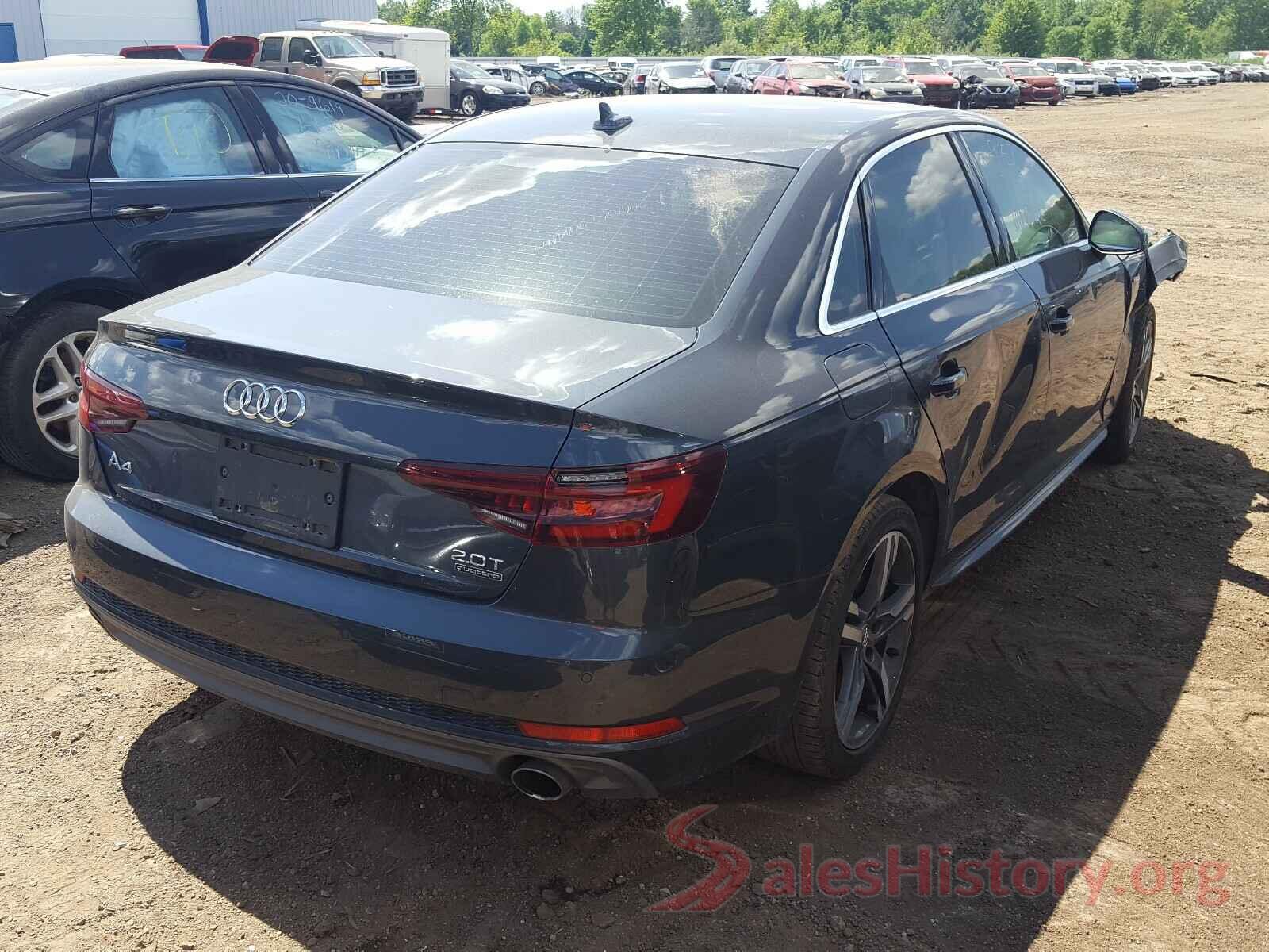 WAUPNAF43JA204154 2018 AUDI A4