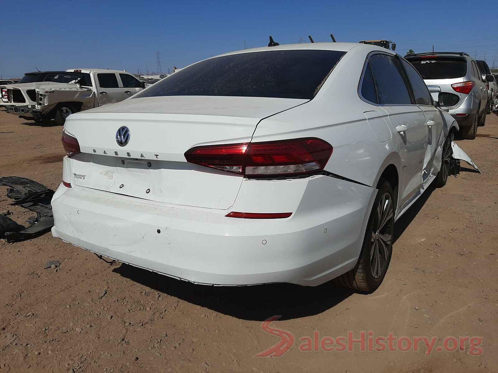 1VWCA7A36LC009314 2020 VOLKSWAGEN PASSAT