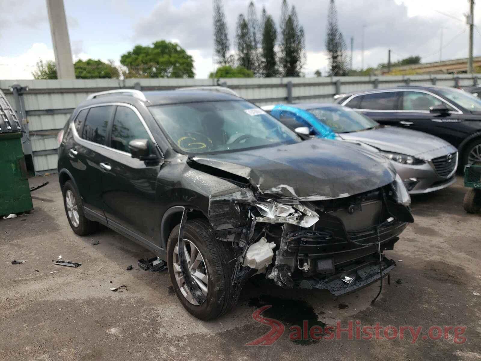 KNMAT2MT2GP708392 2016 NISSAN ROGUE