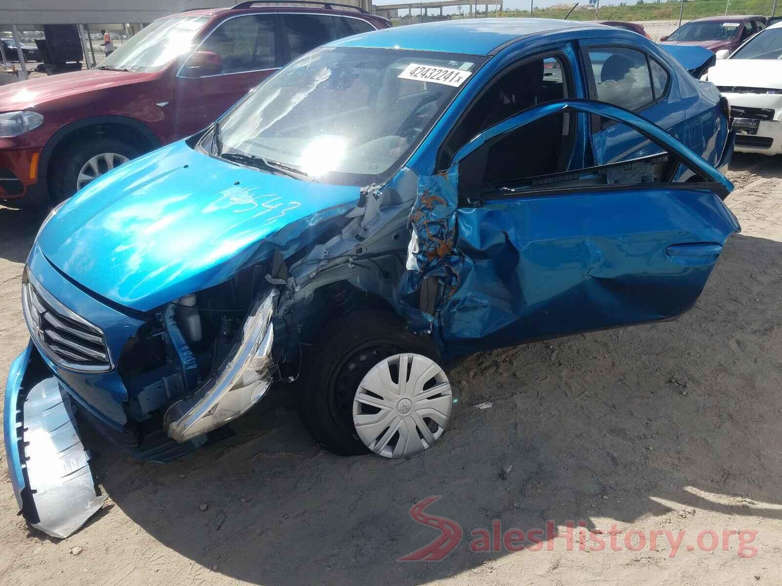 ML32F3FJ3KHF16632 2019 MITSUBISHI MIRAGE