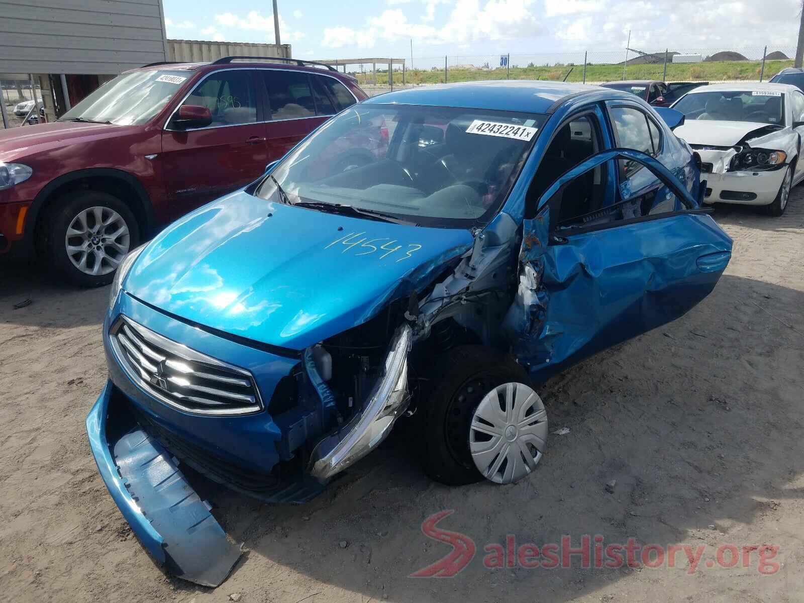 ML32F3FJ3KHF16632 2019 MITSUBISHI MIRAGE