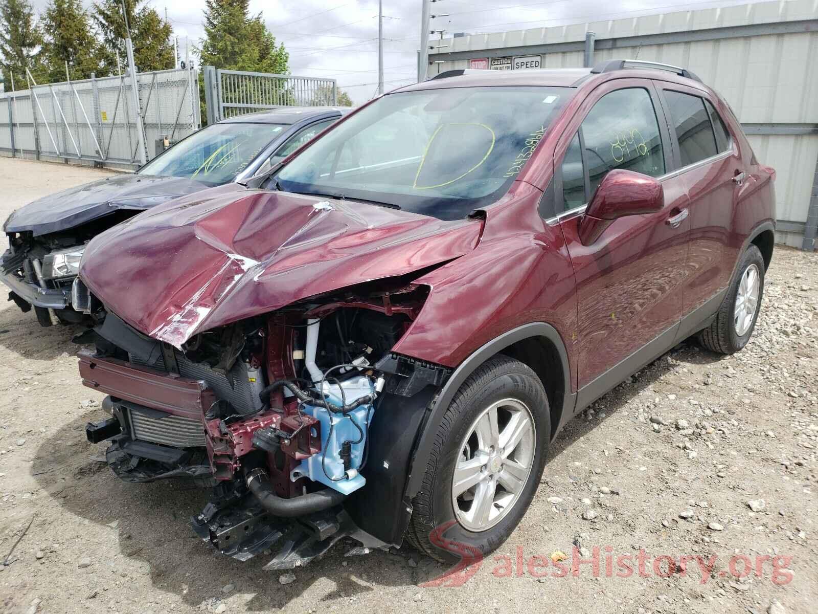 3GNCJLSB9HL260350 2017 CHEVROLET TRAX