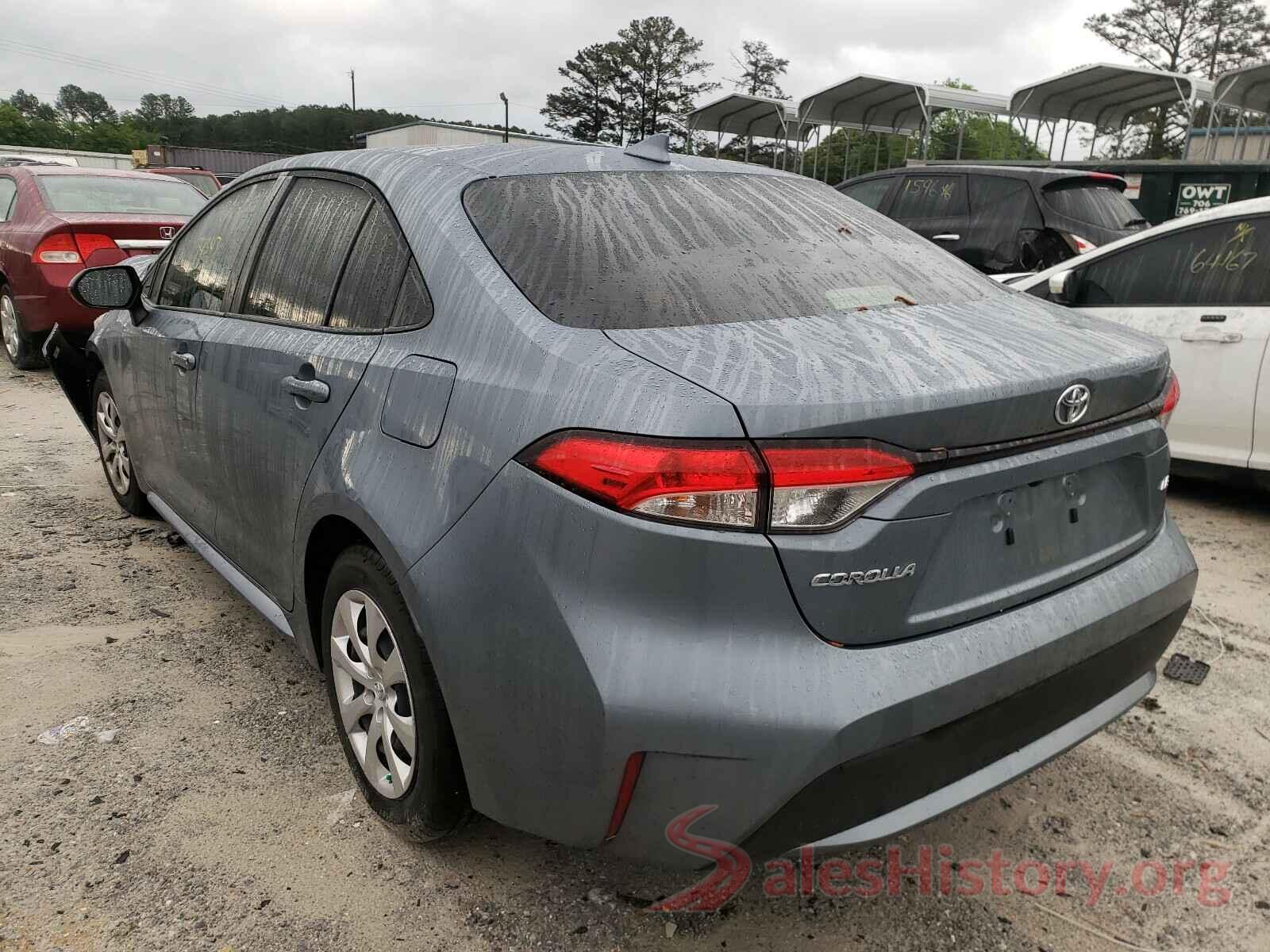 JTDEPRAE5LJ000820 2020 TOYOTA COROLLA