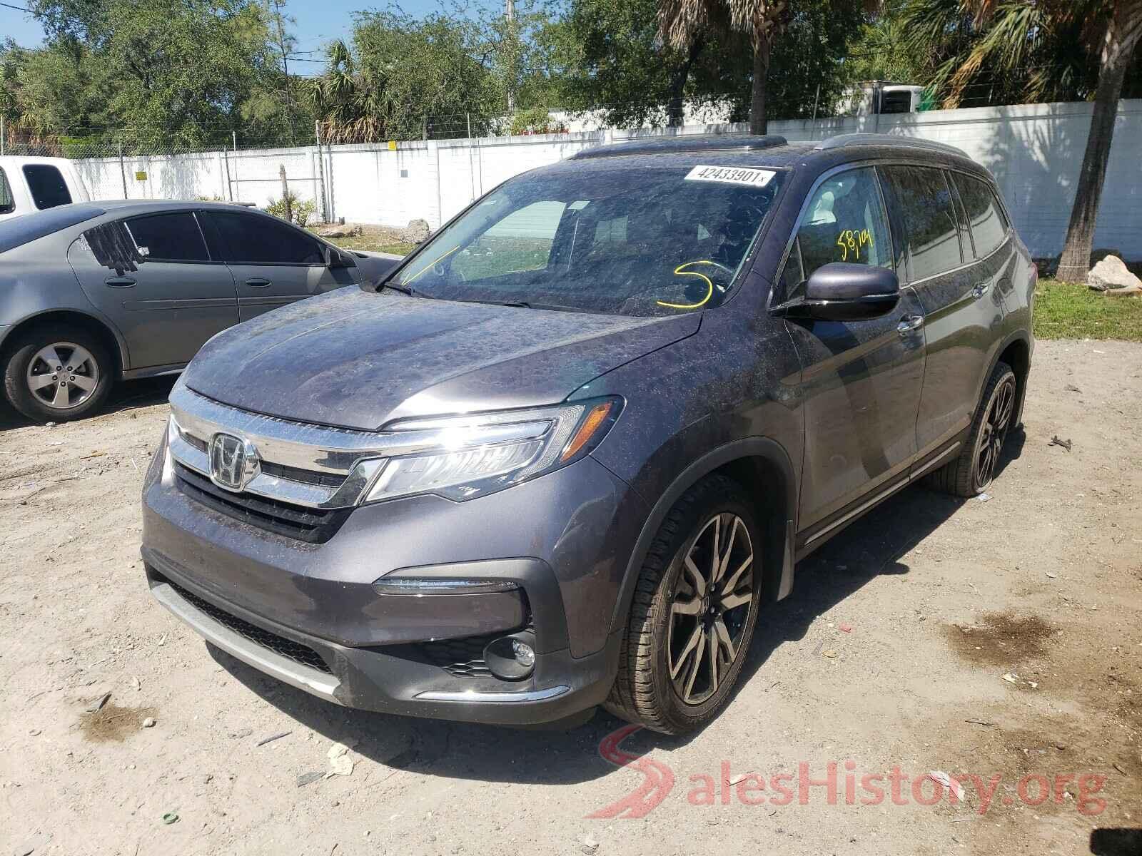 5FNYF5H66KB007742 2019 HONDA PILOT