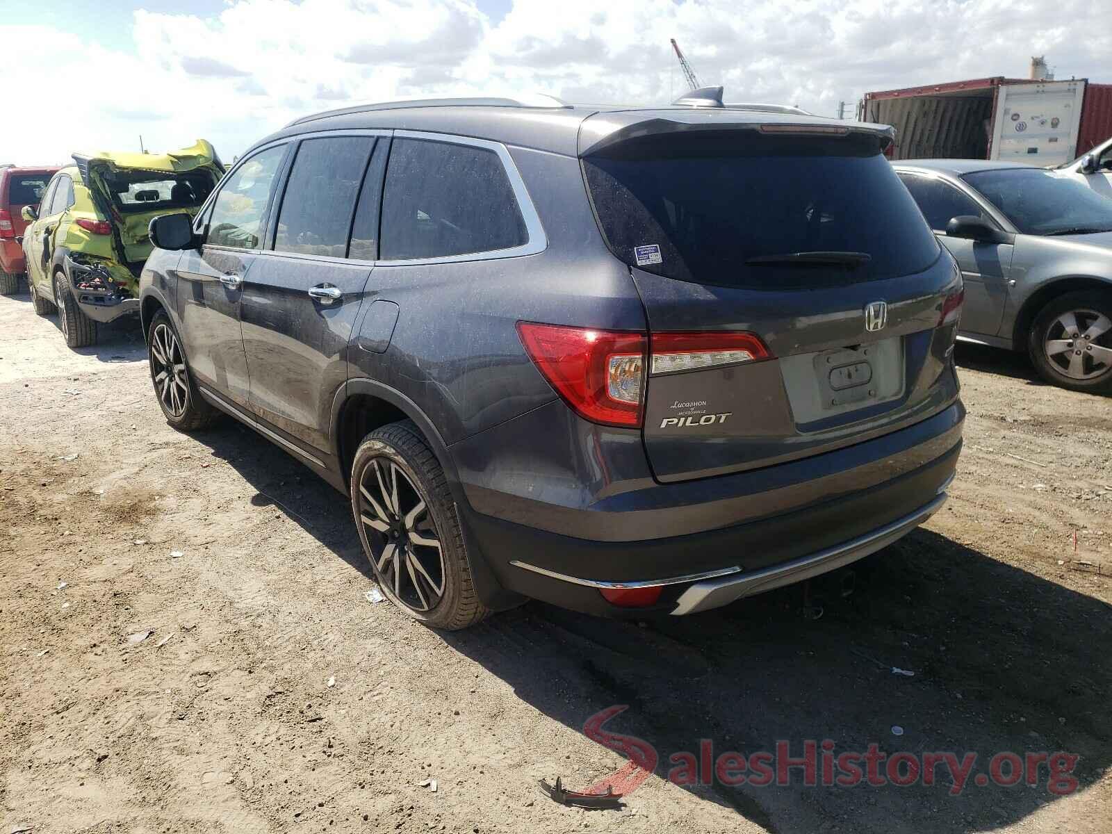 5FNYF5H66KB007742 2019 HONDA PILOT