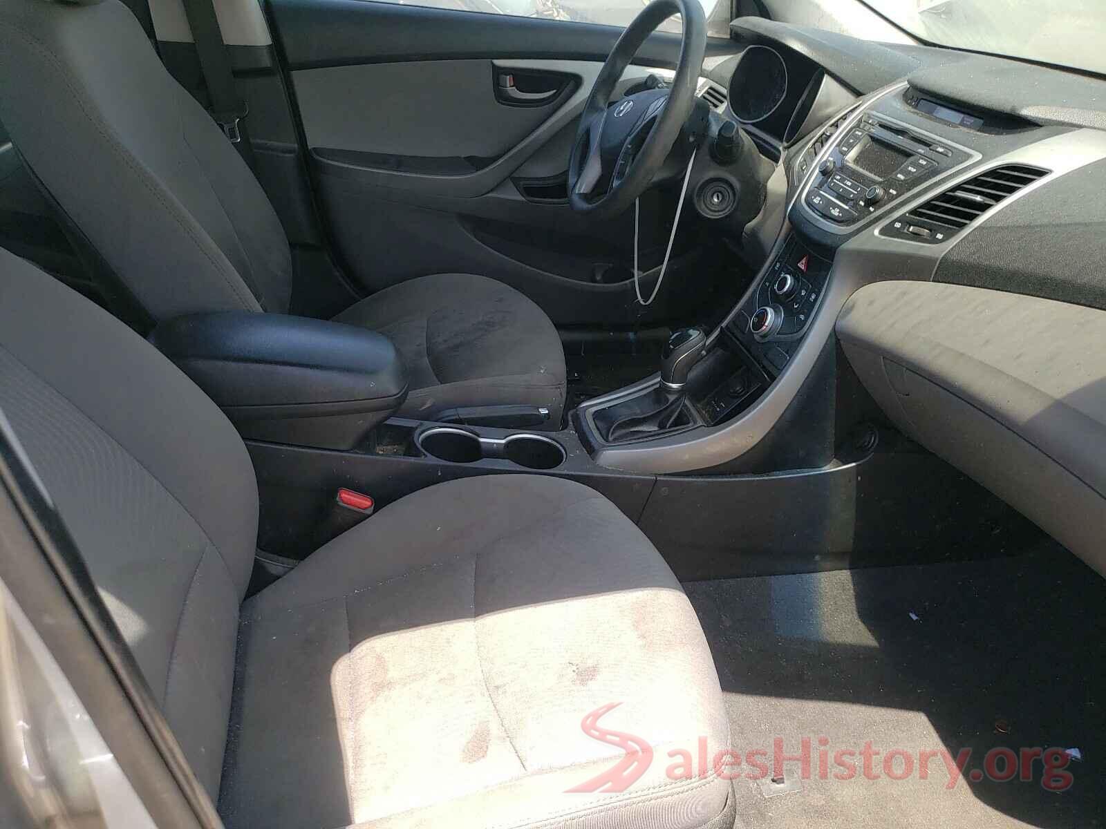 5NPDH4AE7GH726012 2016 HYUNDAI ELANTRA