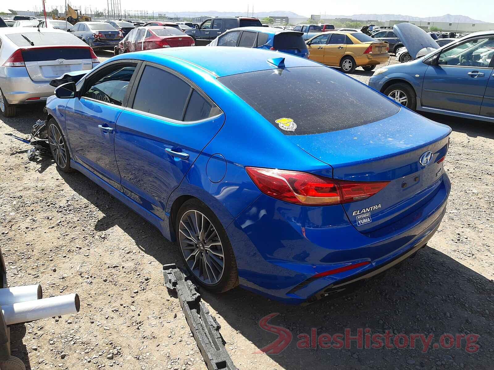 KMHD04LB8JU453570 2018 HYUNDAI ELANTRA