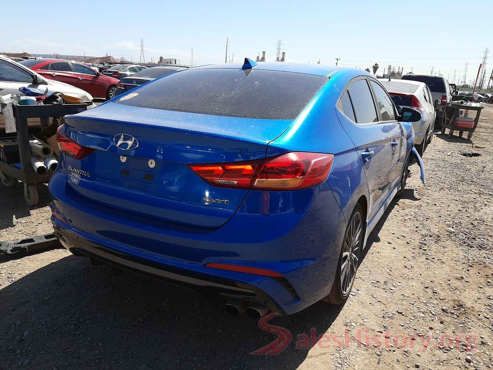 KMHD04LB8JU453570 2018 HYUNDAI ELANTRA