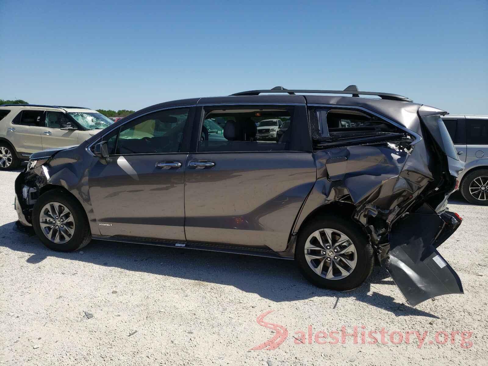 5TDYRKEC2MS024424 2021 TOYOTA SIENNA