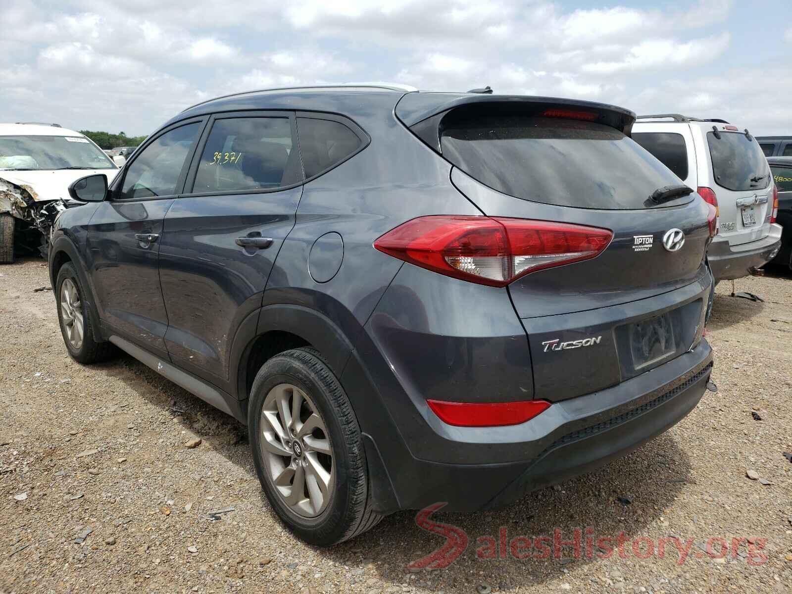 KM8J33A41HU390024 2017 HYUNDAI TUCSON